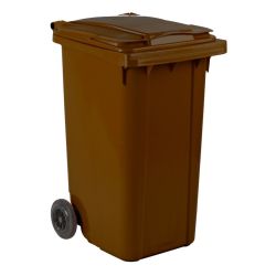 Mini-container 240 ltr - bruin