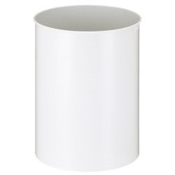 Ronde papierbak 30 ltr - wit