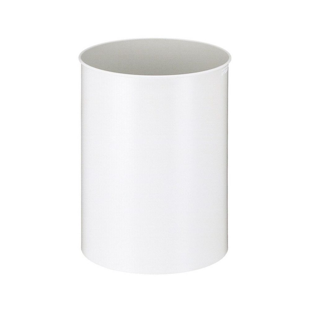 Ronde papierbak 30 ltr - wit