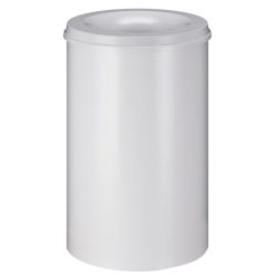 Vlamdovende papierbak 110 ltr - wit