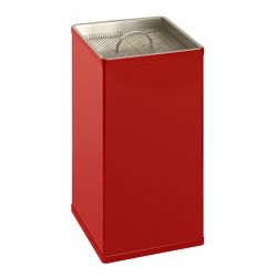 Zandasbak vierkant - rood