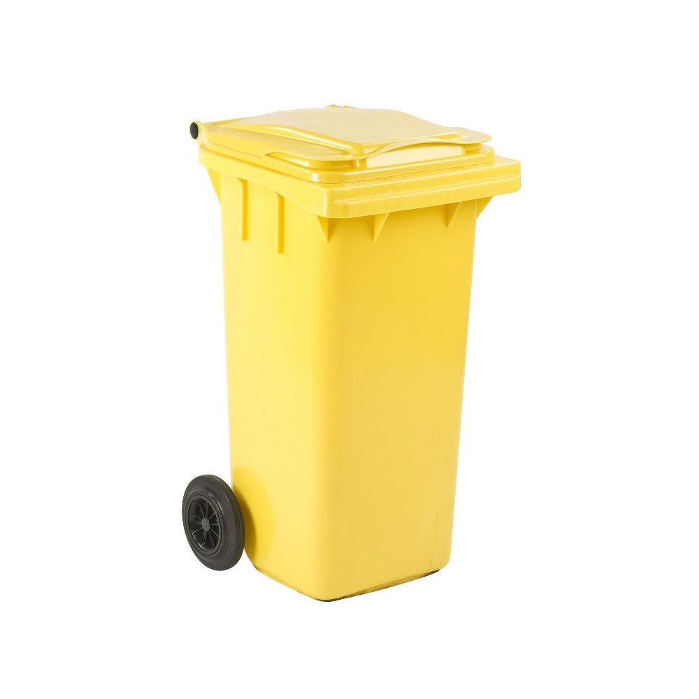 Mini-container 120 ltr - geel