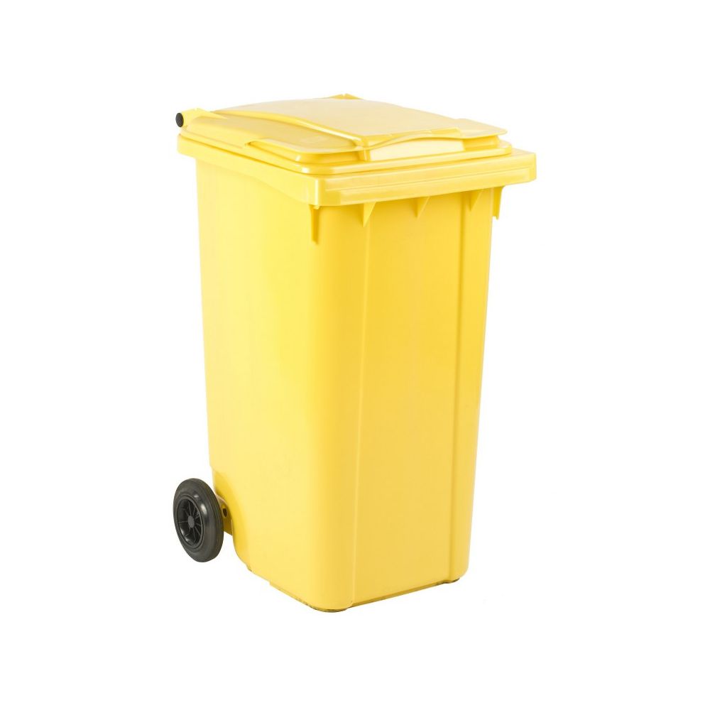 Mini-container 240 ltr - geel