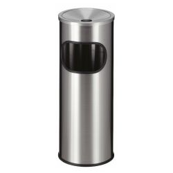 RVS as-papierbak Ø 24cm - RVS