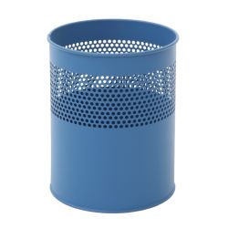 Half geperforeerde papierbak 10 ltr - blauw