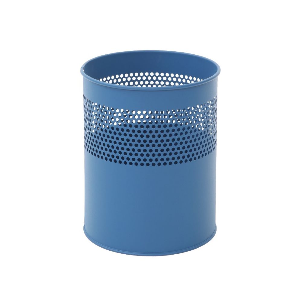 Half geperforeerde papierbak 10 ltr - blauw
