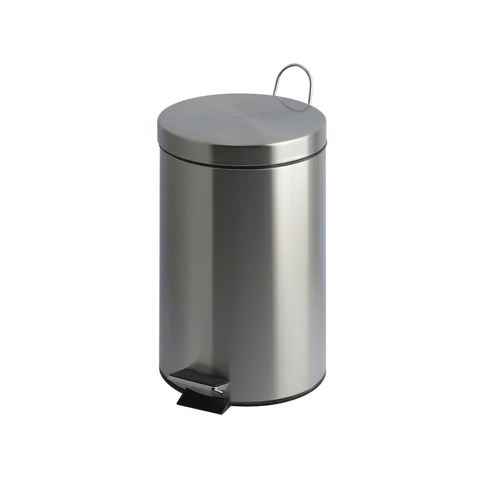 Pedaalemmer 20 ltr - mat RVS