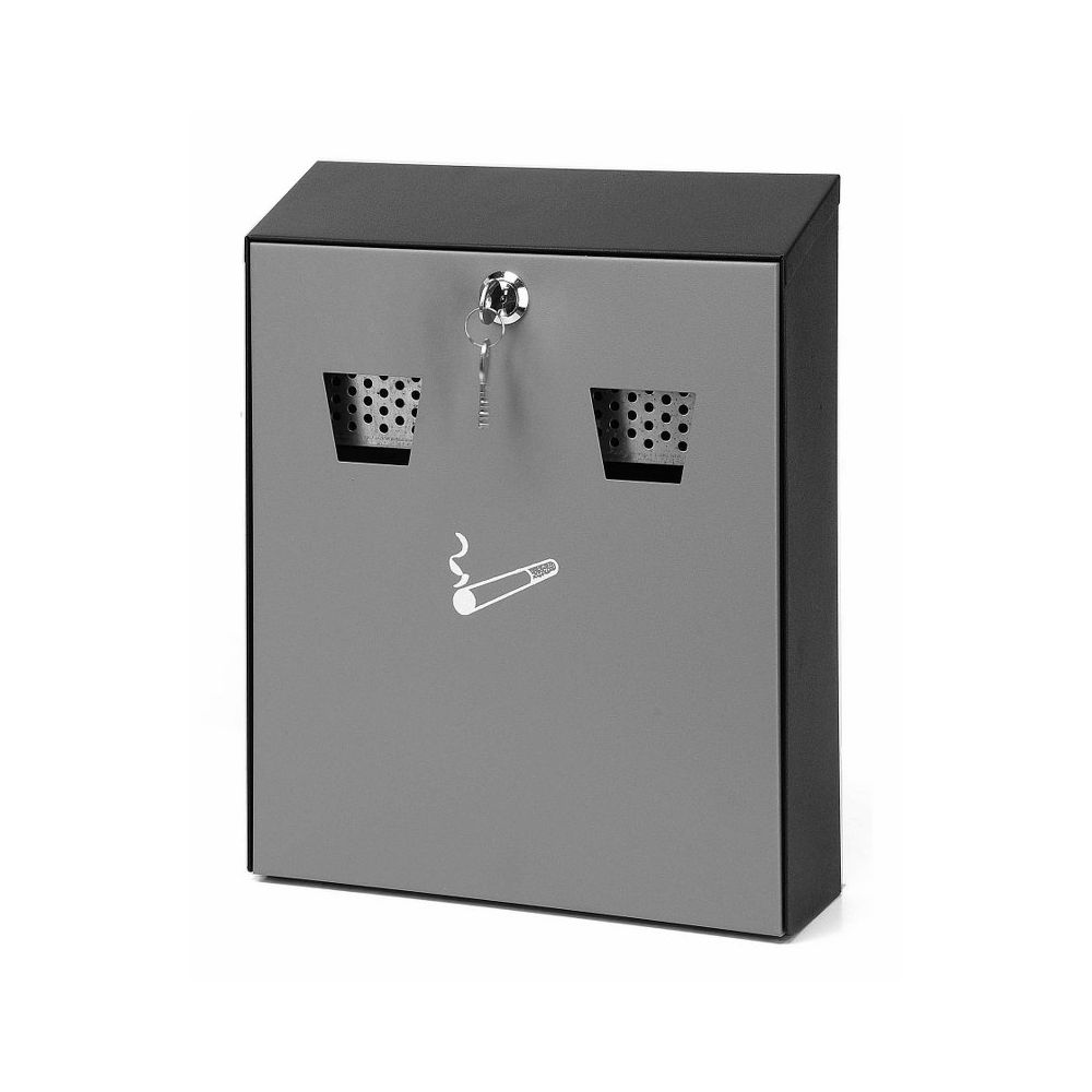 Wandasbak h32 - zwart/ grijs