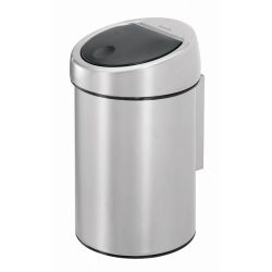 Brabantia Wandafvalemmertje Touch bin - mat RVS FFP