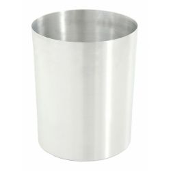 Aluminium papierbak 13 ltr - aluminium