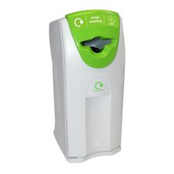 Maxi Envirobin met Propeller opening/ 140 ltr - grijs/ groen