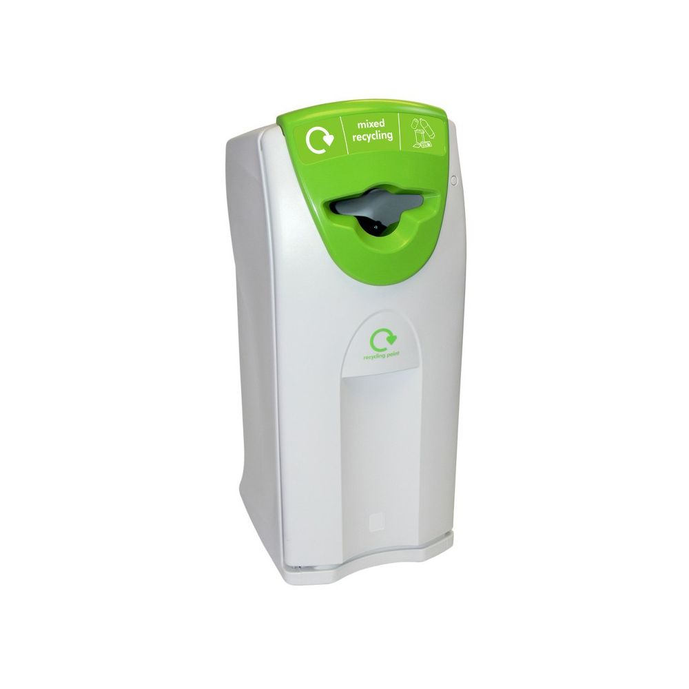 Maxi Envirobin met Propeller opening/ 140 ltr - grijs/ groen