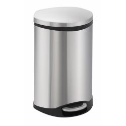 EKO Shell Bin 18 ltr - mat RVS