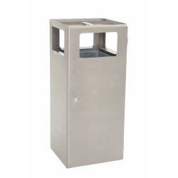 Piramide as-papierbak (basis) - RVS
