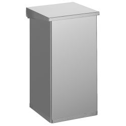 Carro-Lift met demper, 55 ltr - aluminiumgrijs