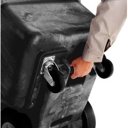 Rubbermaid Tilt Truck 0,4 m3 - zwart