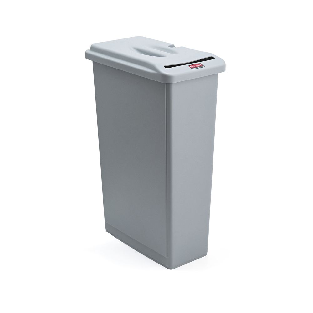 Rubbermaid Slim Jim Combo Confidential 87 ltr - grijs