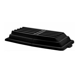 Rubbermaid Deksel Tilt Truck 0,8 m3 - zwart