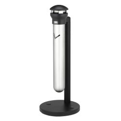 Rubbermaid Staande asbak Infinity - zwart/RVS