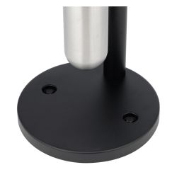 Rubbermaid Staande asbak Infinity - zwart/RVS