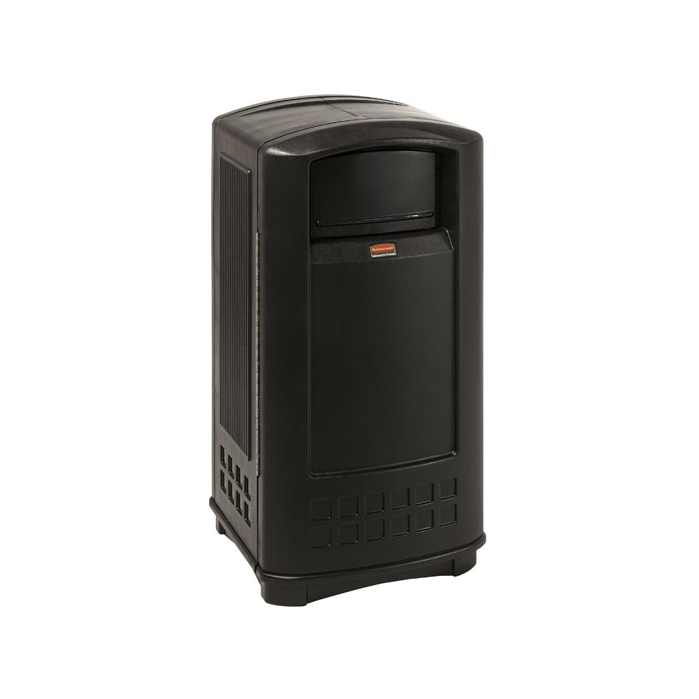 Rubbermaid Landmark Junior container - zwart