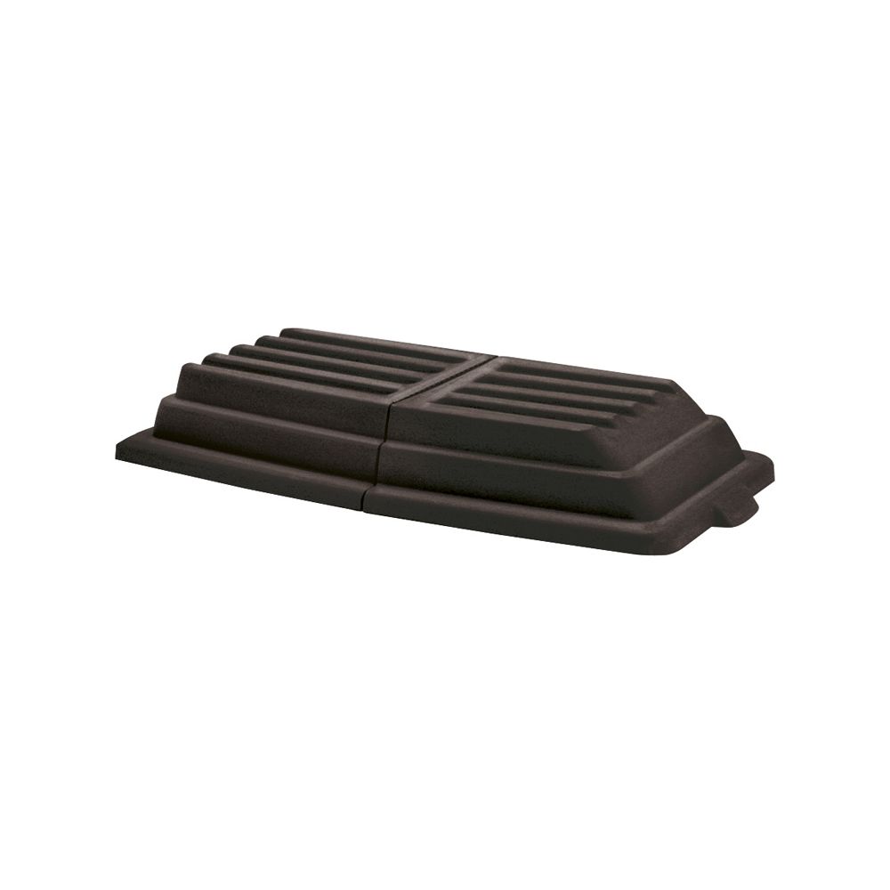 Rubbermaid Deksel Tilt Truck 0,6 m3 - zwart