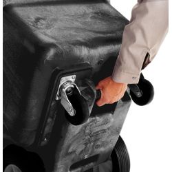 Rubbermaid Tilt Truck 0,6 m3 - zwart
