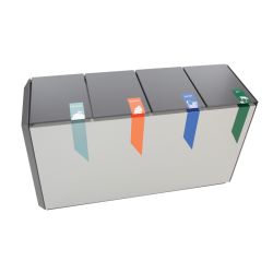 RecycloStar 4 - grafietgrijs/lichtgrijs