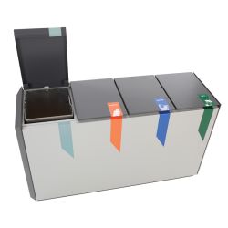 RecycloStar 4 - grafietgrijs/lichtgrijs