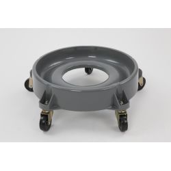 Kunststof trolley voor Ø58cm - grijs