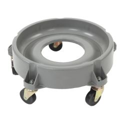 Kunststof trolley voor Ø52cm - grijs