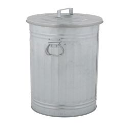 Trash can - verzinkt
