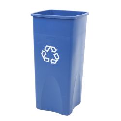 Rubbermaid Untouchable container - blauw, recyclingsymbool
