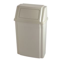 Rubbermaid Slim Jim-wandcontainer - beige