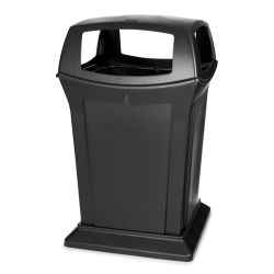 Rubbermaid Ranger container met 4 openingen - zwart