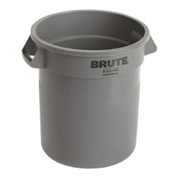 Rubbermaid Ronde Brute container 37,9 ltr - grijs