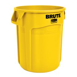 Rubbermaid Ronde Brute container 75,7 ltr - geel