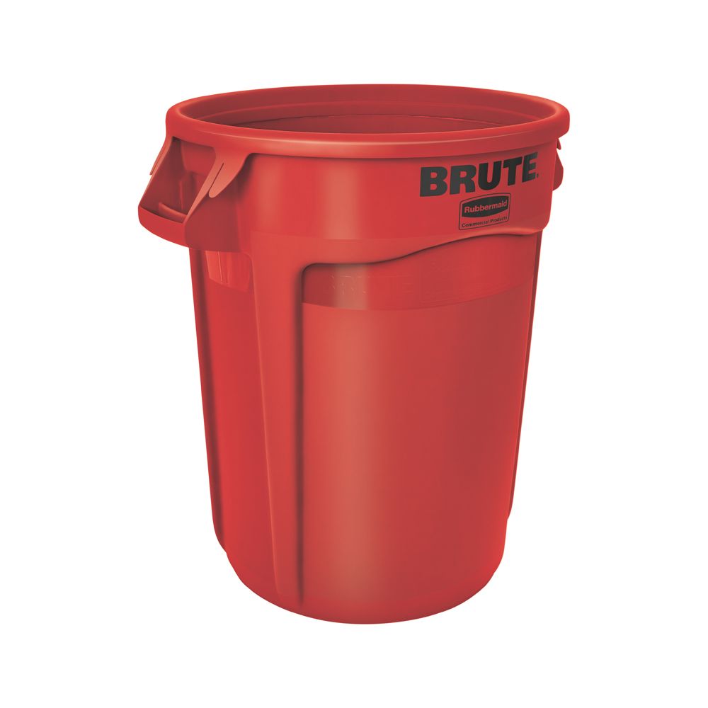 Rubbermaid Ronde Brute container 121,1 ltr - rood