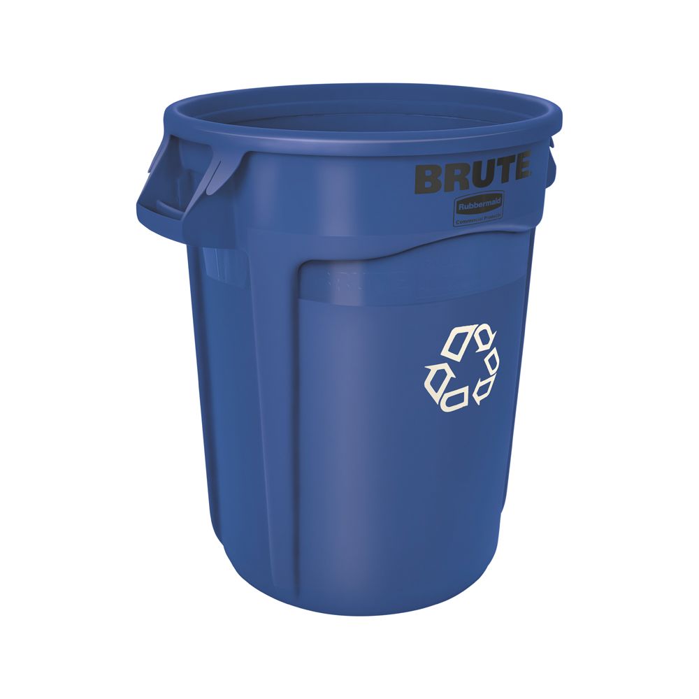 Rubbermaid Ronde Brute container 121,1 ltr - blauw