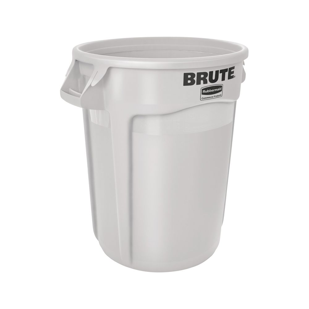 Rubbermaid Ronde Brute container 121,1 ltr - wit