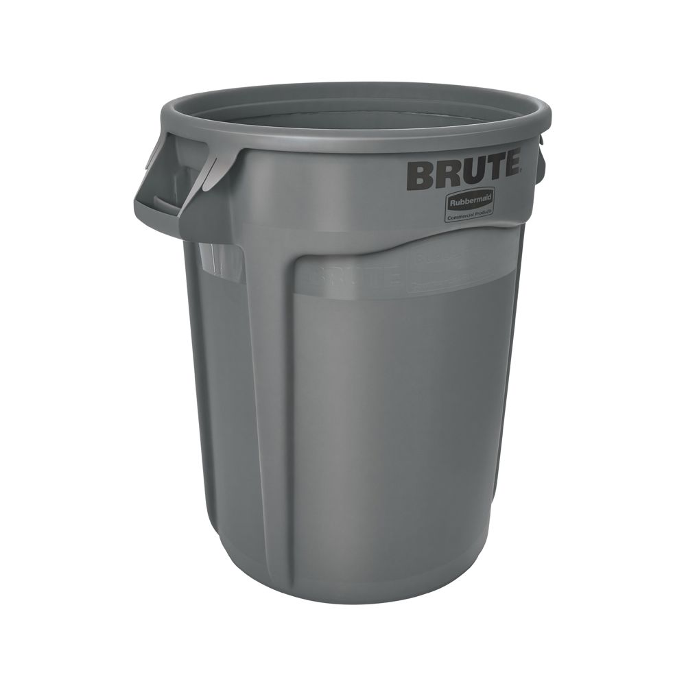 Rubbermaid Ronde Brute container 121,1 ltr - grijs