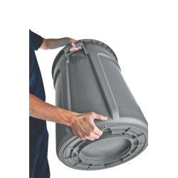 Rubbermaid Ronde Brute Utility container 166,5 ltr - grijs
