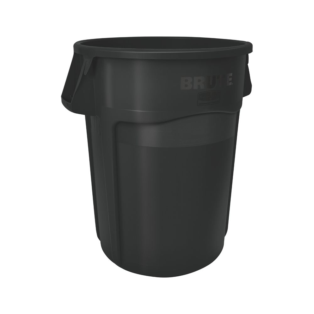 Rubbermaid Ronde Brute Utility container 166,5 ltr - zwart
