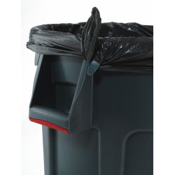 Rubbermaid Ronde Brute Utility container 166,5 ltr - zwart