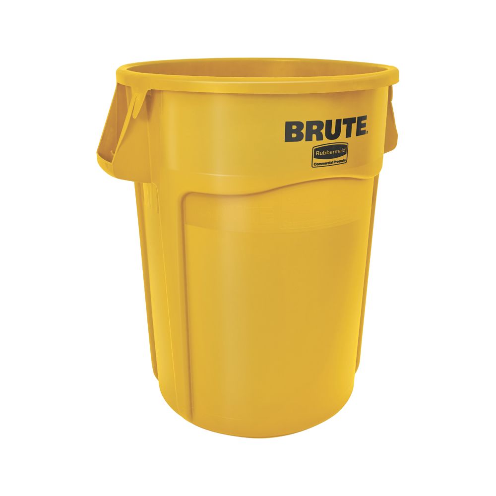 Rubbermaid Ronde Brute Utility container 166,5 ltr - geel