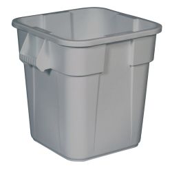 Rubbermaid Vierkante Brute container 106 ltr - grijs