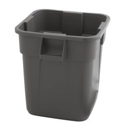 Rubbermaid Vierkante Brute container 151,4 ltr - grijs