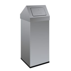Carro-Push, 110 ltr - RVS