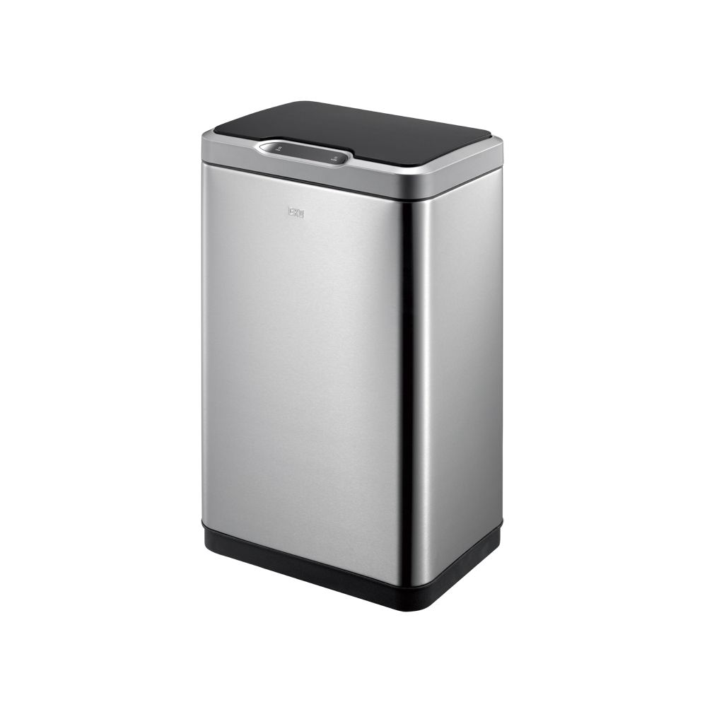EKO Mirage Sensor Bin 30 ltr - mat RVS/zwart