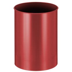 Ronde papierbak 30 ltr - rood